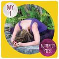 day 1-butterfly pose